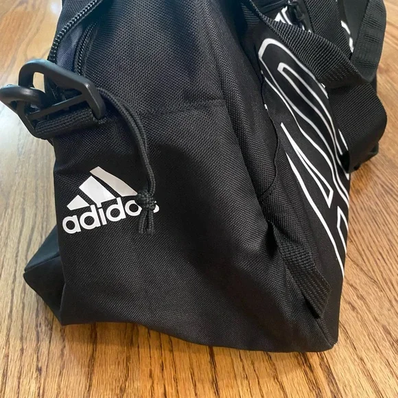 Black Adidas Athletic Duffel Bag - Picture 5 of 7